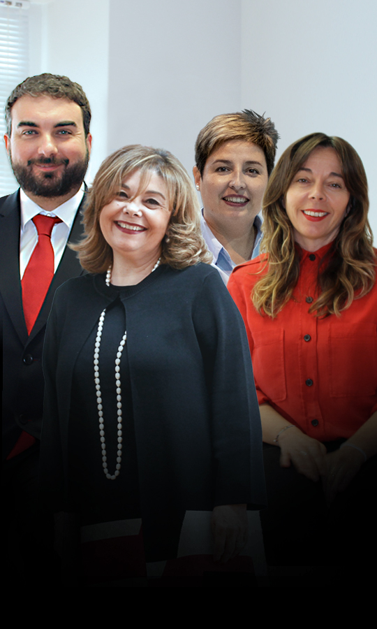 Felipe Vieira, Sonia Mella, Beatriz García, Mar Delgado